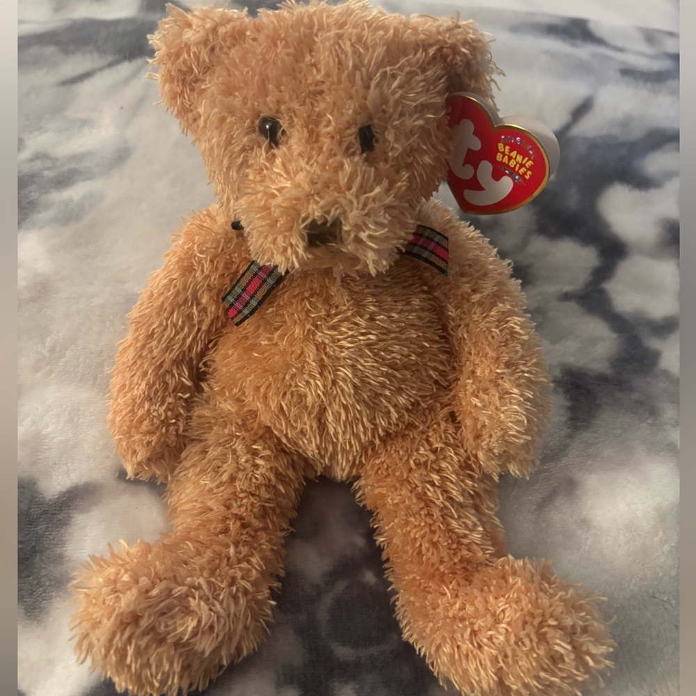 TY Beanie Baby HUNTLEY the Bear 2003 Retired Vintage